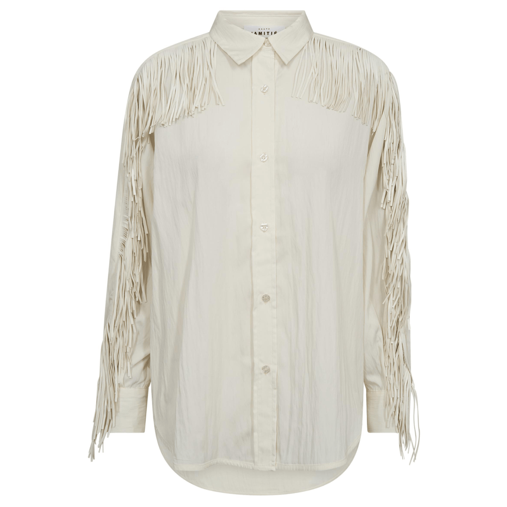Haute L Amitie Fringe Blouse 