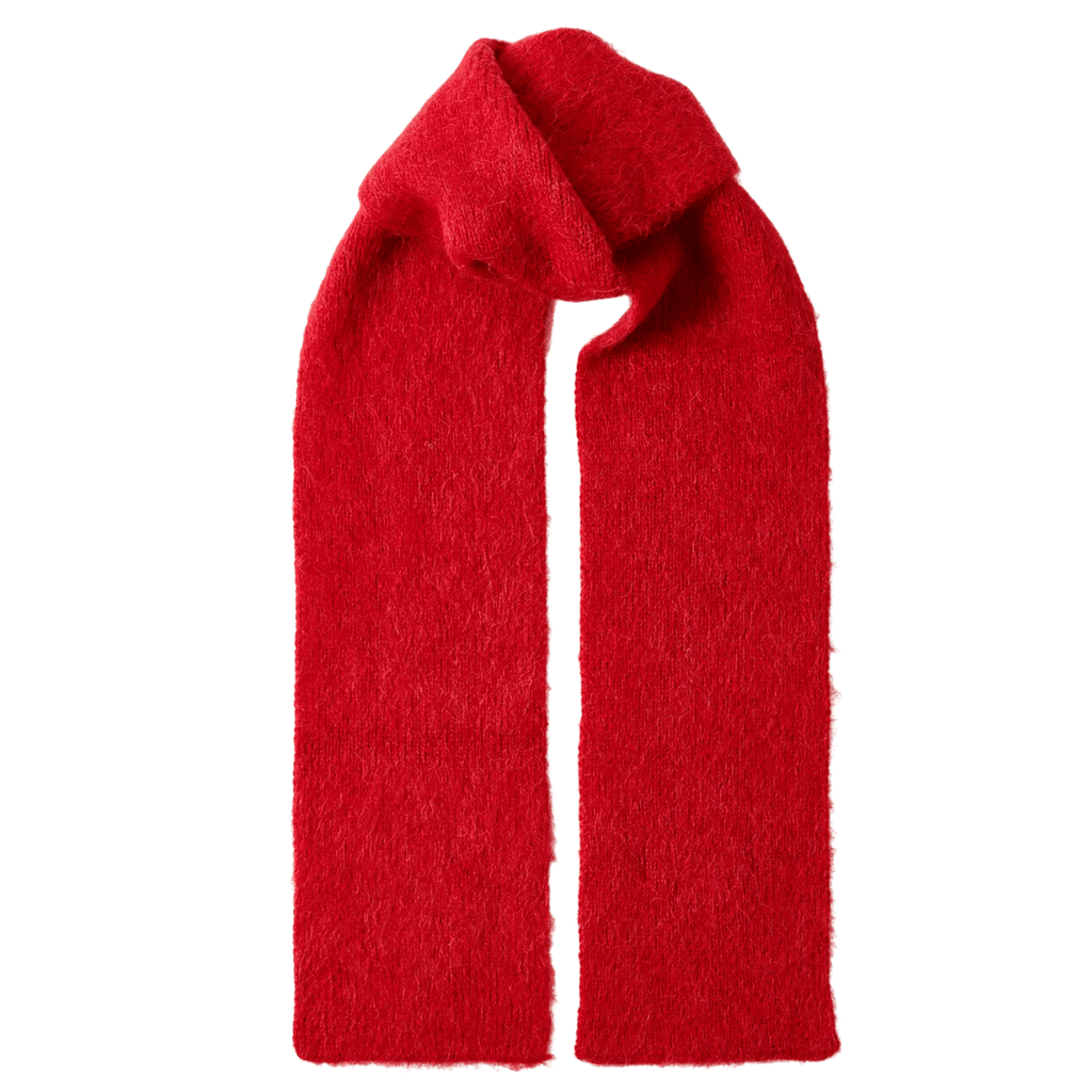 Fiona Red Sjaal Selected Femme