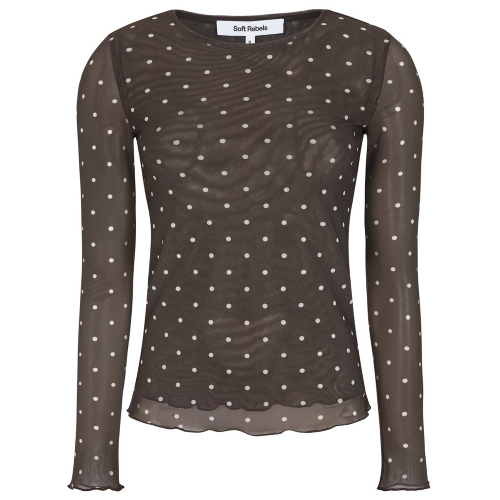 Soft Rebels Stippen Top